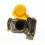 Головка соединительная желт. с клапаном M16x1.5 4522002220