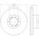 Диск тормозной RVI Midlum  330x80x34x95 n10 перед 5010525308 